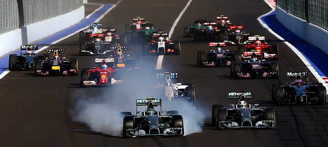 Lewis Hamilton gana el primer Gran Premio de Rusia