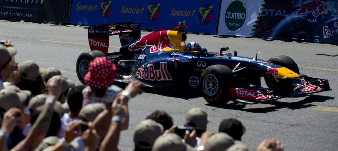 Red Bull hará una demostración con el RB7 por el centro de Austin