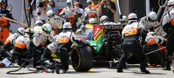Force India propone que los equipos escojan los neumáticos de cada Gran Premio