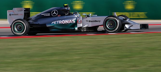 Nico Rosberg marca el mejor tiempo de la clasificación en Austin