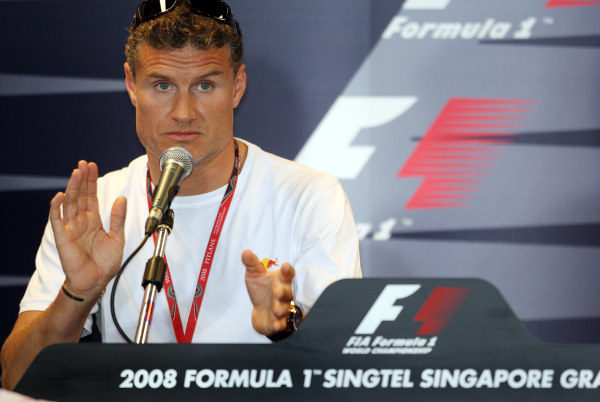 Coulthard ante sus cuatro últimas carreras