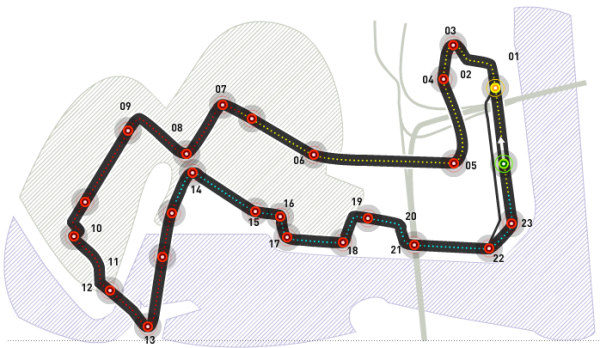 GP Singapur 2008: Clasificación en directo