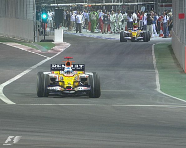 GP Singapur 2008: Carrera en directo