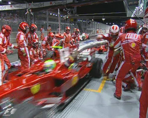 GP Singapur 2008: Carrera en directo