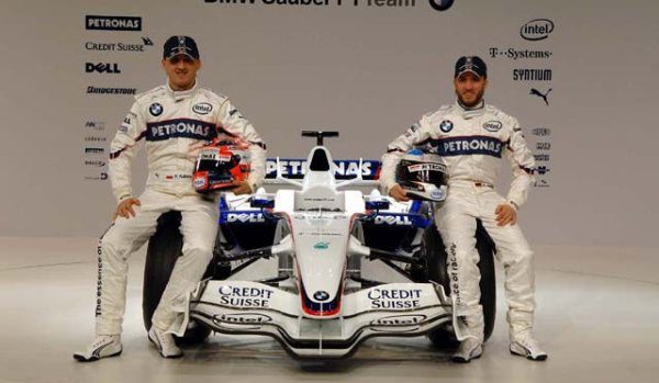 Heidfeld y Kubica serán los pilotos de BMW para 2009