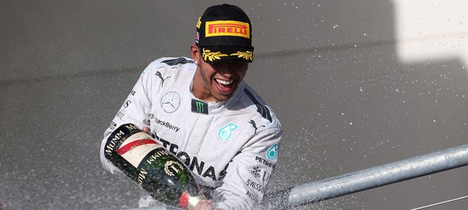 Lewis Hamilton: "Es increíble ser el piloto británico con más victorias en Fórmula 1"