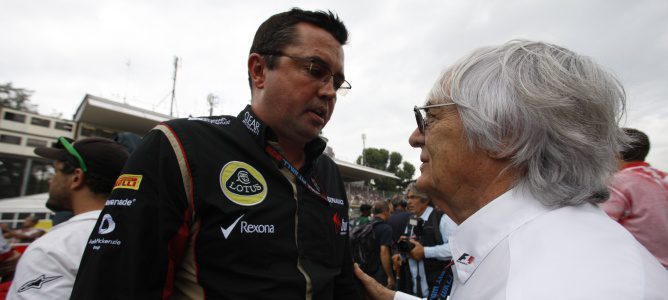 Eric Boullier: "Ser competitivo no es solvente"