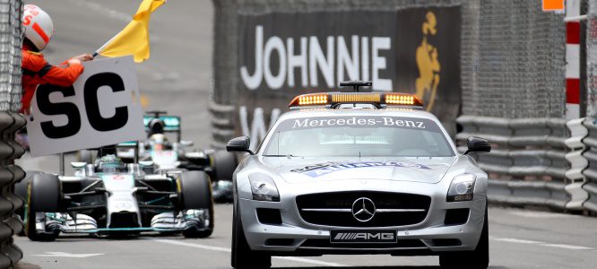 Nuevas pruebas del coche de seguridad virtual en el GP de Brasil