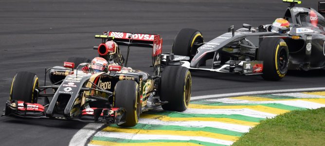 Pastor Maldonado: "Es algo decepcionante, pero la carrera es lo que cuenta"