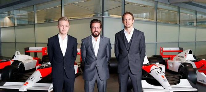 Oficial: McLaren confirma a Fernando Alonso y Jenson Button como titulares para 2015