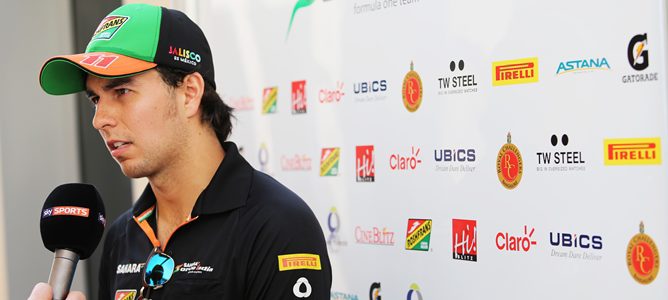 Sergio Pérez confía en que Force India seguirá creciendo
