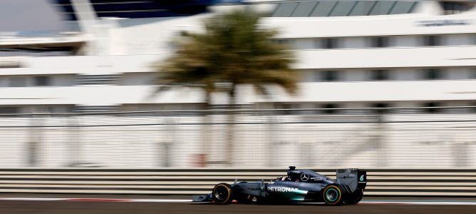 Lewis Hamilton brilla de nuevo y lidera los Libres 2 del GP de Abu Dabi 2014