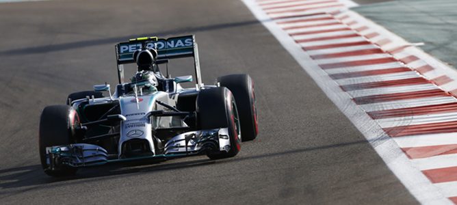 Nico Rosberg golpea primero y se adueña de la pole del GP de Abu Dabi