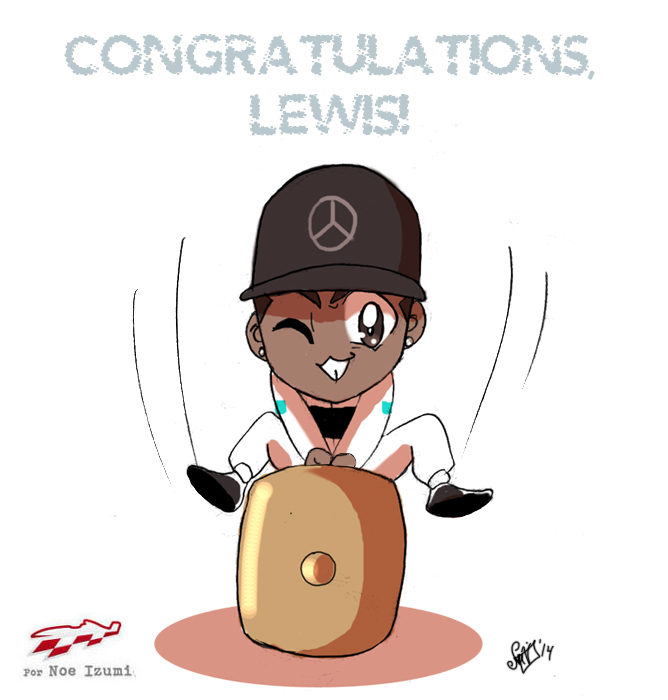 Los Chibis (155): ¡Enhorabuena, Lewis!