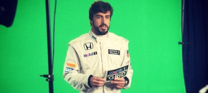 Fernando Alonso se viste de McLaren por primera vez en 2015