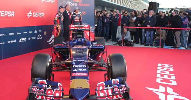 Presentación del Toro Rosso 2015: STR10