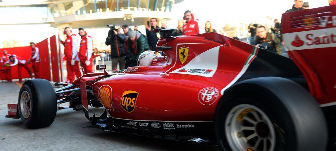 Sebastian Vettel lidera la primera jornada de test en Jerez marcada por la fiabilidad de Mercedes