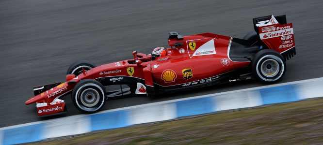 Kimi Raikkonen tras su primer día de test: "Vamos en la dirección correcta"