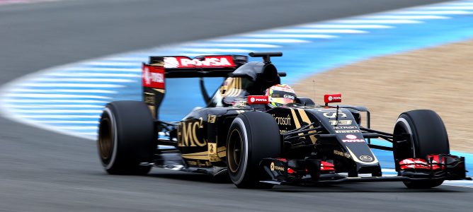 Pastor Maldonado: "Estoy muy contento con el progreso en estos últimos dos días"