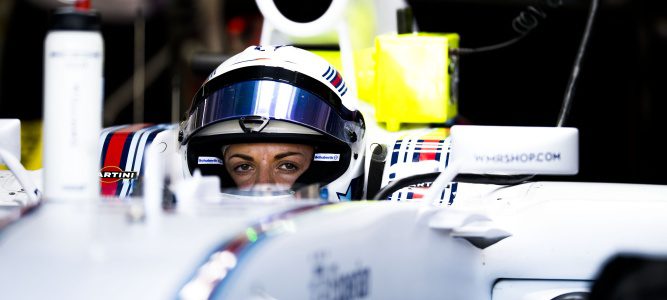 Susie Wolff rueda en Jerez con el FW37