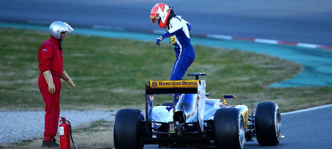 Felipe Nasr: "Hemos hecho una pequeña mejora en cuanto a estabilidad del coche"