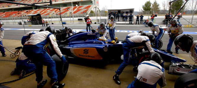 Marcus Ericsson: "Ha sido importante probar los Pirelli de 2015 con diferentes cargas de combustible"