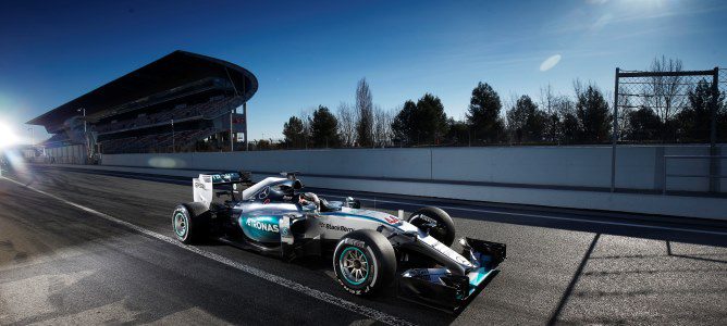 Lewis Hamilton y Mercedes vuelven a marcar el ritmo en el tercer día de test de la segunda ronda en Barcelona