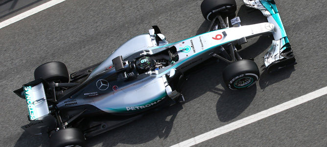 Nico Rosberg cierra la pretemporada con Mercedes: "Somos muy optimistas"