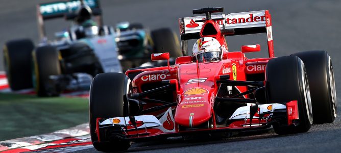 Sebastian Vettel: "Está claro que Mercedes está todavía por delante con un buen margen"