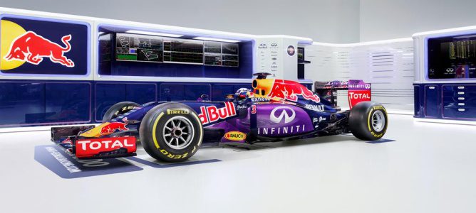 Red Bull presenta sus colores para la temporada 2015