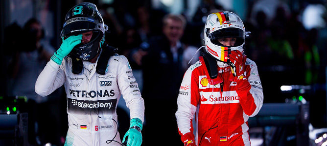 Rosberg piensa en el espectáculo: "Sería bueno si Ferrari pudiese estar un poco más cerca"