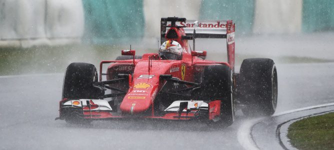 Sebastian Vettel: "Hemos tenido un buen ritmo y nos hemos quedado muy cerca de Lewis"