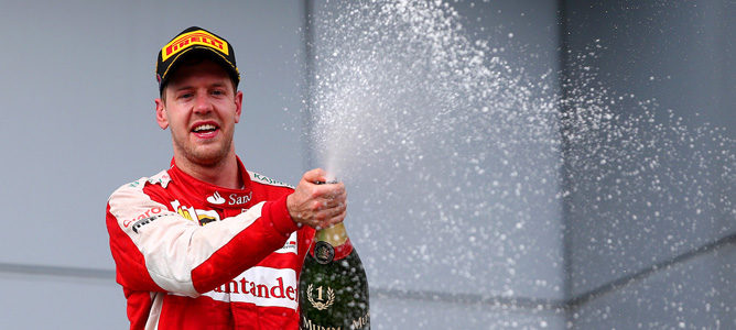 Gerhard Berger: "El domingo Vettel pisó la única alfombra roja que importa"