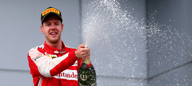 Gerhard Berger: "El domingo Vettel pisó la única alfombra roja que importa"