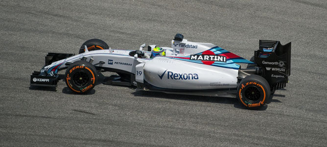 Felipe Massa: "El trazado de Shanghai es duro con los neumáticos delanteros"