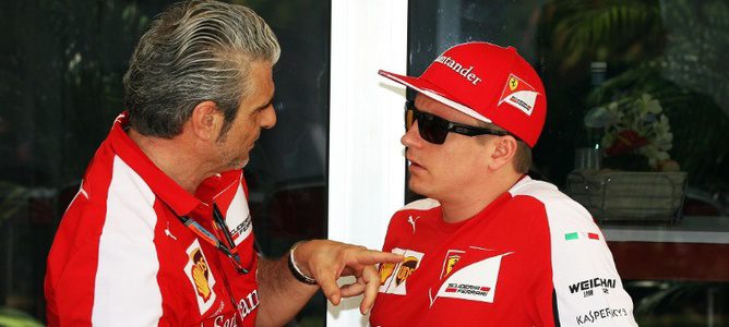 Maurizio Arrivabene: "Kimi es un tipo sensible que necesita sentirse respaldado por el equipo"