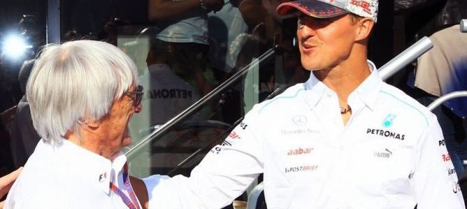 Bernie Ecclestone habla sobre los motivos por los que no visita a Michael Schumacher