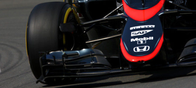 El nuevo morro del MP4-30 pasa los crash test de la FIA para el Gran Premio de Austria