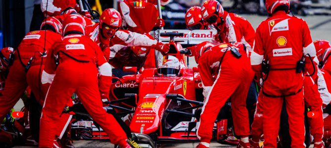 Sebastian Vettel: "Hemos realizado la parada en el momento ideal"