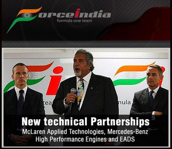 Force India se convierte en el segundo equipo de McLaren-Mercedes