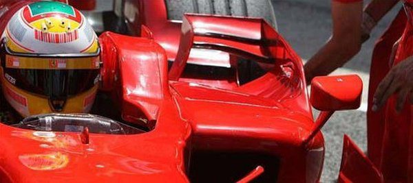 Badoer ya rueda con el "F2008K" en Fiorano