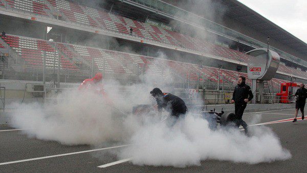 De la Rosa ya rueda con el Force India