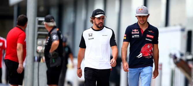 Carlos Sainz: "De Fernando Alonso puedes aprenderlo todo"