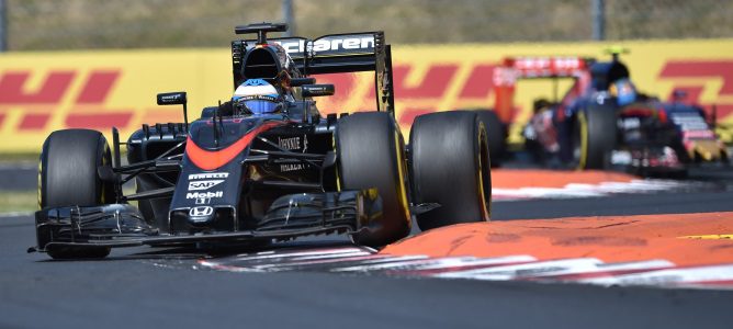 Fernando Alonso: "Estoy disfrutando trabajando con Honda; siempre disfruto pilotando"