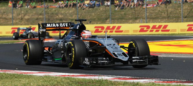 Nico Hülkenberg: "Sentí una fuerte vibración de pronto y el alerón se rompió"