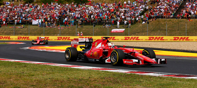 Sebastian Vettel satisfecho en Ferrari: "Creo que el potencial es enorme"