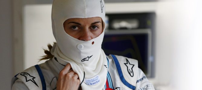 Claire Williams: "Tenemos a Susie Wolff con nosotros puramente por su rendimiento"