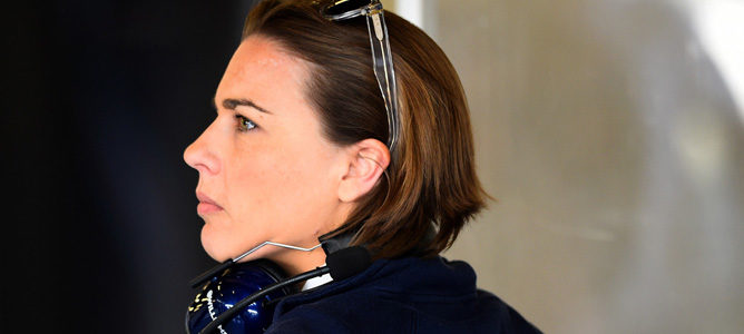 Claire Williams: "Quiero apoyar y animar a otras mujeres a entrar en los deportes de motor"