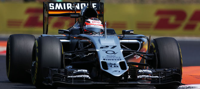 Hülkenberg: "Vamos a Spa con la esperanza de recuperarnos de una dura carrera en Hungría"