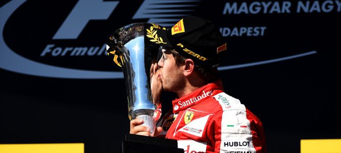 Sebastian Vettel cumple su GP 150º en Bélgica: "Lo vamos a dar todo hasta el final"